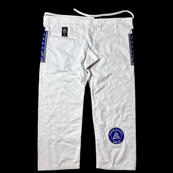 New Gracie Jiu Jitsu GI’s White (Pearl Weave) Competition Team Size A4 BJJ - Picture 4 of 12